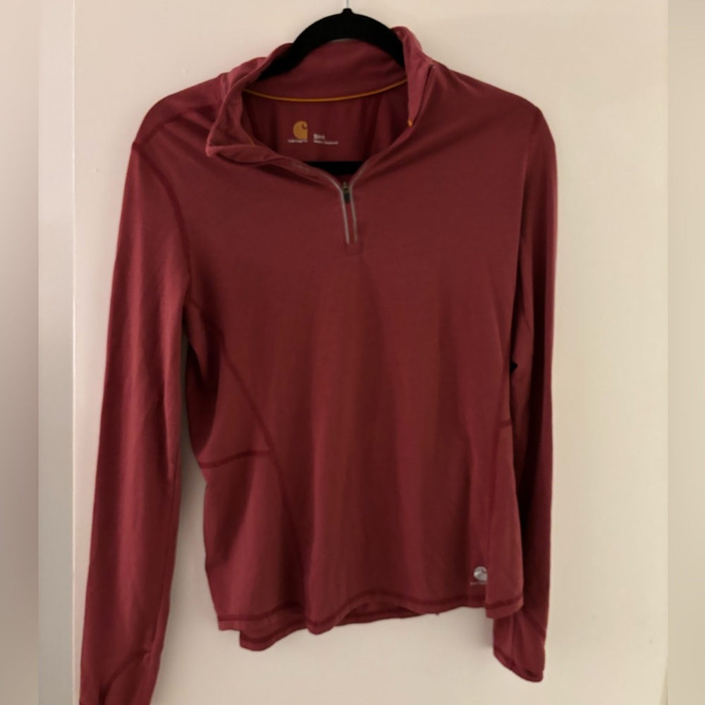 Women’s pink Carhartt pullover
